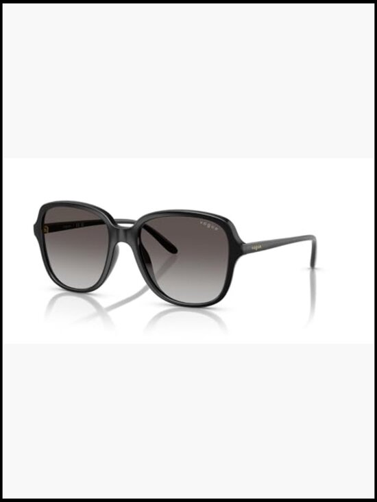 Square low bridge fit sunglasses with UV protection main image 4